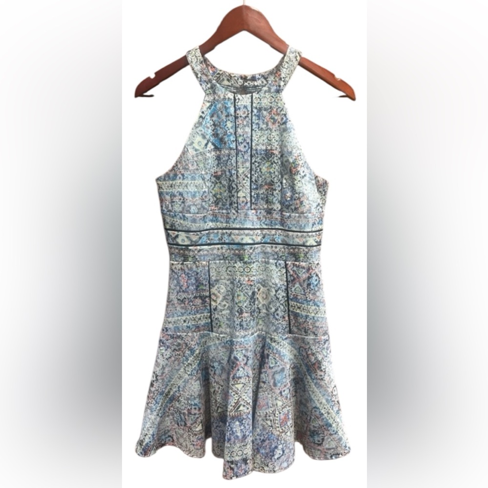 Parker halter mini dress woman bohemian designer party chic woman size medium